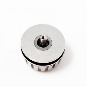 Corona de Reloj Personalizada de Acero Inoxidable 303L 316L con Eje Roscado de 7mm, Logotipo OEM, Mecanizada, Piezas de Corona para Reloj Mecánico - Product Image 2