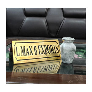 Expérience approfondie Fabricant vendant des fournitures funéraires Urne commémorative pour cendres Urnes de crémation en aluminium/laiton - Product Image 1