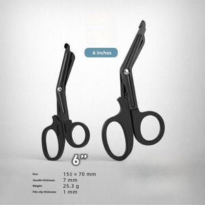 Herramientas de Rescate Médico Paramédico, Gasa para Trauma, Tijeras de Primeros Auxilios de Emergencia, Utilidad para Exteriores, Supervivencia en la Naturaleza, Vendaje para Campamento - Product Image 1