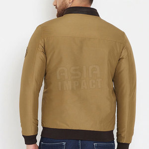 Everyday <b>Men</b> Bomber <b>Jacket</b> Plain Design Easy Wear <b>Light</b> Warm Outerwear For Casual Style Travel And Daily Use - Product Image 3