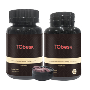 Orgânico TCbesk Masculino 4 em 1 Tablets (Forma Triângulo) Suplemento Saúde para Resistência e Melhoria Virility - Product Image 3