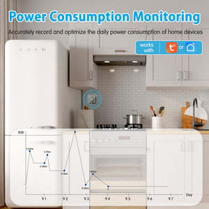 ปลั๊กไฟอัจฉริยะ WiFi รองรับ Alexa สำหรับบ้าน ใช้ได้กับ EU อินเดีย และ US ปลั๊กอัจฉริยะที่ใช้งานร่วมกับ Android ดีไซน์แบบแท่ง - Product Image 3