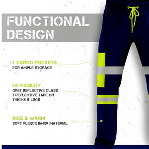 Vêtements de mode haute visibilité sur le pantalon réfléchissant sécurité travail qualité porter pantalon de sécurité imperméable pour hommes avec OEM - Product Image 3