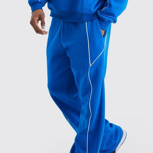 Sweat-shirt en éponge française unisexe avec logo personnalisé Ensemble de vêtements d'extérieur d'hiver surdimensionnés de style jogging respirant et sportif pour hommes - Product Image 2