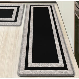 Tapis de protection de sol moderne en cuir PVC antidérapant et anti-fatigue, avec base en caoutchouc SBR, facile à nettoyer, imperméable et amorti - Product Image 2
