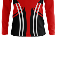 Camiseta de fútbol personalizable para hombre y mujer, ropa de manga larga cómoda de Color sólido para ambos sexos