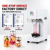 Machine de scellage de noyau de moteur entièrement automatique à haute fréquence pour boissons, sodas, gâteaux, différentes tailles, vente en gros commerciale