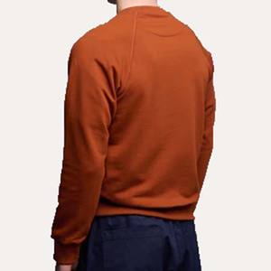 Ropa de calle 2026 nueva moda jersey de cuello redondo para hombre 100% algodón transpirable tejido de punto pesado de gran tamaño Casual Vintage - Product Image 4