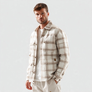 <b>Oversized</b> <b>Flannel</b> Jacket Women 100% Cotton Plaid <b>Flannel</b> <b>Shirt</b> Ladies Drop Shoulder <b>Flannel</b> Plaid Jacket Women's - Product Image 5