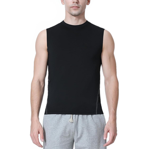 Chemise d'entraînement sans manches Chemise d'entraînement à séchage rapide Top Baselayer Athletic Shapewear Chemises de compression pour hommes - Product Image 2