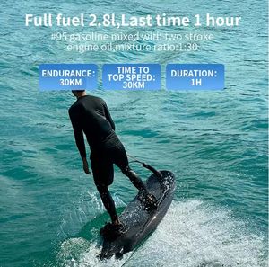NOUVEAU Modèle QY-106 de ski nautique vertical à essence unisexe pour débutants, idéal pour le surf sur les lacs et les rivières (vente en gros) - Product Image 2