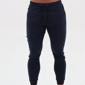 Custom Wholesale Men Casual Workout Jogger Fitness Sweatpants Tapered Regular Fit Gym 100% Breathable Cotton Painted Track Pants - Product Image 4