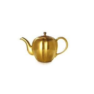 Cafetière en laiton de style moderne avec poignée ornée pour les maisons de décoration mondiales, les services de thé en plein air et les présentoirs de restauration - Product Image 4