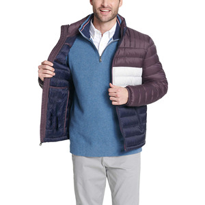 Hot Sale Plus Size Designer Patch Letter Casual Winter Warm Waterproof <b>Puffer</b> <b>Men's</b> <b>Jackets</b> with Zipper Closure <b>Jacket</b> For <b>Men</b> - Product Image 2