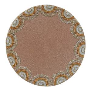 Napperons de table modernes faits à la main avec perles de rocaille brodées, élégants napperons perlés pour la maison et la salle à manger - Product Image 3