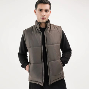 Veste matelassée d'hiver en nylon de qualité supérieure avec logo personnalisé, veste à bulles pour homme, veste gonflée, nouveau design - Product Image 1