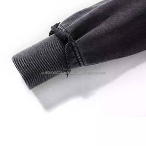 Sudadera de lana de cuello redondo para hombre barata, venta al por mayor, superventas, Color sólido, manga larga, logotipo personalizado, sudaderas básicas para hombre - Product Image 6