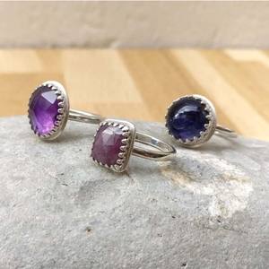 Latest Jewelry Design Quartz Gemstone Water Drop Bezel Setting Brass Ring IGI Certified Wedding & Birthday <b>Gift</b> Jewelry - Product Image 2