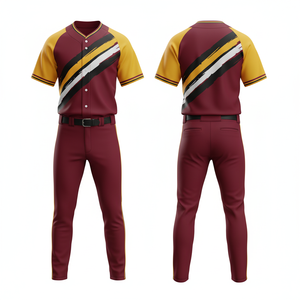 Uniforme de Béisbol 2026, Sublimación Personalizada, Unisex, Ligero, Rendimiento, Venta al por Mayor - Product Image 3