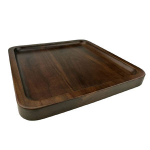 ถาดไม้ทรงกลม2ชิ้นถาดเสิร์ฟอาหารงานปาร์ตี้ถาดเสิร์ฟอาหารสุดหรู - Product Image 6