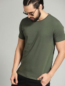 T-shirts en coton à Logo imprimé personnalisé pour hommes/T-shirts à col rond décontractés pour hommes de haute qualité - Product Image 3