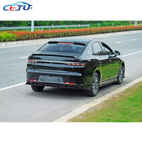 Kit carrosserie ABS aspect carbone, diffuseur de pare-chocs arrière pour Byd Destroyer 05 Chazor King 2022-2025