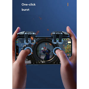 เกมแพดจอยสติ๊กแบบทริกเกอร์สำหรับเล่นเกม6นิ้วเพื่อเพิ่มการควบคุมและความไวด้ามจับตามหลักสรีรศาสตร์โทรศัพท์มือถือส่วนใหญ่ - Product Image 5