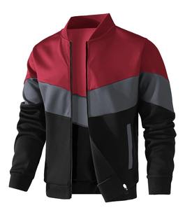 Chaquetas de hombre 25 New Spring Business Trendy Color Windproof Bomber Chaquetas con cremallera Ropa popular - Product Image 1