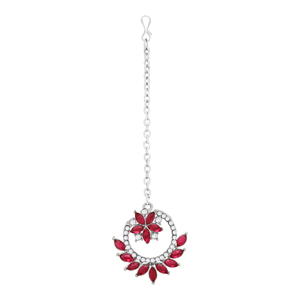 Ensemble de collier en pierre autrichienne Colorstone bijoux en alliage plaqué argent pour anniversaire de mariage et cadeau de fête pour elle - Product Image 6