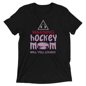 Camiseta extragrande de poliéster 100% para mujer, camiseta de hockey de manga corta con cuello redondo de secado rápido, logotipo personalizado - Product Image 1