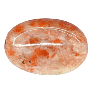 Venta al por mayor de alta calidad pulido Sunstone Crystal Thumb Stone hecho a mano Feng Shui Love Worry Stone para fines curativos - Product Image 6