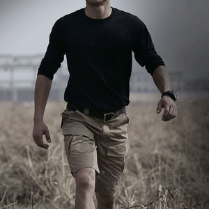 กางเกงขาสั้นสำหรับวิ่งคาร์โก้กีฬาออกกำลังกายทำจากผ้าฝ้าย100% เป็นมิตรกับสิ่งแวดล้อมดีไซน์เนอร์2025ออกแบบได้ตามต้องการ - Product Image 6