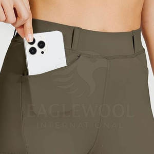 Pantalon d'équitation Jodhpur pour femme, tissu premium, nouveau design, couleur unie, respirant, léger, taille haute, longueur intégrale - Product Image 5