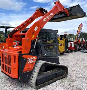 Kubota SVL75-2 roda pemuat performa 74 HP Skid Steer 68 "<span class=keywords><strong>HD</strong></span> baut Bucket performa baru mesin pemuat dijual pompa termasuk - Product Image 4