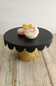 Custom Metal <b>Cake</b> Stand With Personal Touches And Classic Shape Great For <b>Weddings</b> Gifts And Decorative Displays - Product Image 2