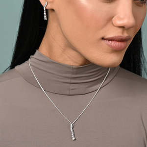 Compre en Línea Conjuntos de Pendientes de Plata de Ley 925 de Primera Calidad para Bodas - Product Image 3