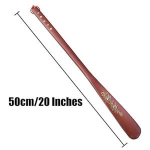 Cuerno de zapato de palisandro, palo deslizante de zapato de madera de mango largo - Product Image 4