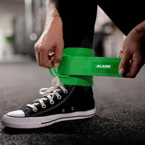 บริการ OEM สายรัดข้อเท้าหนังดีไซน์ล่าสุด คุณภาพพรีเมียม สายรัดข้อเท้าหนังปรับได้ - Product Image 4