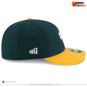 Casquette de baseball ajustée bicolore DAPHNIA personnalisée, logo brodé premium, visière plate, streetwear, snapback sport, unisexe - Product Image 5