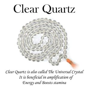Piedra de Cristal Natural de 6 mm, 108 Cuentas Facetadas, Jaap Mala, para Regalo Religioso Unisex - Product Image 6