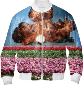 High Quality Canvas Bomber <b>Jackets</b> for Men Breathable <b>Waterproof</b> Latest Dye Sublimation Printed Zipper Closure Winter Season - Product Image 6