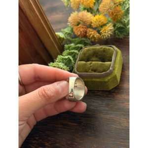 Navajo Handmade Sterling <b>Silver</b> Cast <b>Ring</b> Larimar Natural Stone Size 8.5 <b>Statement</b> Pear Shape Gemstone <b>Ring</b> for Everyday Wear - Product Image 5