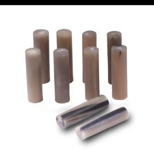 Rouleau de corne de buffle fait à la main de haute qualité avec poignée en corne de boeuf Style religieux Prix d'usine direct Artisanat naturel de l'Inde - Product Image 1