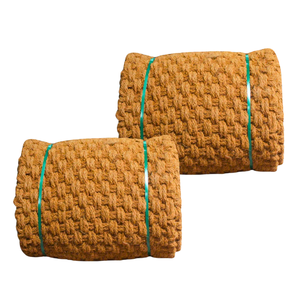 COIR MAT / PALM MAT 1m x 10m x 35mm Tapis en fibre de coco biodégradable pour les projets d'aménagement paysager et d'infrastructure verte - Product Image 1