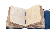 NEW ERA Handgefertigtes Modernes Leder-Notizbuch Anpassbare Größe 120 Blatt Recycling-Papier Weicher Ledereinband Tagebuch Fadenheftung Geschenk