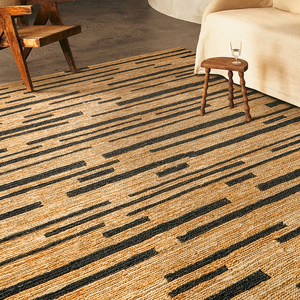 Ensemble de tapis en jute de style moderne anti-dérapant de qualité supérieure noué à la main pour un usage domestique-pour porte de salon chambre cuisine - Product Image 1