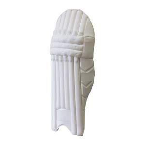 Protectores duraderos blancos para las piernas de cricket para todos los niveles - Product Image 6