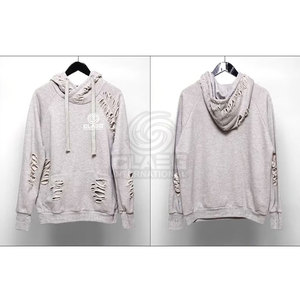 Derniers modèles de sweats à capuche vieillis pour hommes fabriqués au Pakistan Style de rue Vente en gros Sweats à capuche vieillis personnalisés - Product Image 2