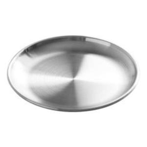 Plateau de service sophistiqué en acier inoxydable avec style raffiné pour les hors-œuvres et les boissons - Product Image 2