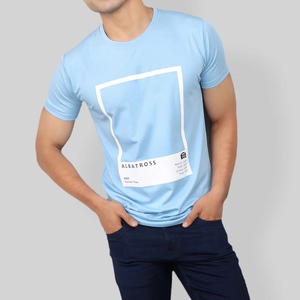 Proveedor de Bangladesh Tradeshi Ltd. Camisetas estampadas para hombres Camisetas de manga corta de alta calidad Diseños elegantes Algodón cómodo - Product Image 3